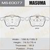 Колодки дисковые MASUMA, AN-4457K, P24077 front (1/6)