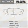 Колодки тормозные дисковые MSC1009 от компании MASUMA