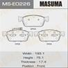 Колодки дисковые MASUMA, AN-4702WK, P85141 front (1/6)