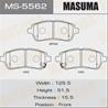 Колодки тормозные дисковые MS5562 от производителя MASUMA