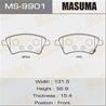 Колодки тормозные дисковые MS9901 от производителя MASUMA