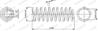 Sp3021_пружина передняя! subaru legacy 2.0 98-03 wagon b12 4wd