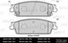 Колодки тормозные CADILLAC ESCALADE/CHEVROLET TAHOE 06- задние E410543
