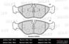 Колодки тормозные SAAB 900/9000 2.0-3.0 89-98 передние SemiMetallic