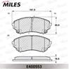 Колодки тормозные CADILLAC CTS 08- передние L 162 мм. LowMetallic