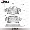 Колодки тормозные mini cooper 06-/one/clubman 07- задние lowmetallic