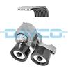 Multi-V-belt set (with tensioner)