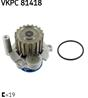 SKF VKPC 81418 Насос сист.охл.VW GOLF V/PASSAT B6/CADDY/T5 1.9TD 03-