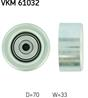 Vkm61032_ролик обводной ремня но! toyota land cruiser prado 120/150 2.7/4.0 03&gt