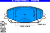 Klocek hamulcowy kpl. prz?d RENAULT ESPACE V, GRAND SCENIC IV, MEGANE