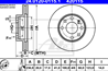 24.0120-0115.1_диск тормозной передний! opel astra/kadett 1.4-1.7d 84&gt