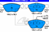 13.0460-7140.2_!колодки дисковые п. Alfa 147 1.6i-1.9JTD 00&gt