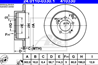 Диск торм cit c-crosser/mit outlander/pgt 4007 07- зад 302x10