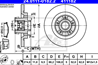 Brake disk with bearing