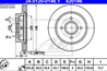 24.0120-0146.1_диск тормозной задний! ford mondeo/scorpio all 93gt