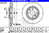 24.0128-0128.1_диск тормозной передний! Citroen C5/Xantia 2.0-3.0/2.0HDi/2.1TD