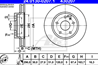 Диск торм opl insignia/saab 9-5 08- пер вент 296x30 (16rad)