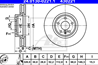 24.0130-0221.1_диск тормозной пер.! Audi A4/A5/A6/A7/Q5 1.8TFSI-3.2 08gt