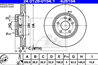 Диск торм frd galaxy/mondeo iv/s-max/vol s80/v70/xc70 1.6-4.4 06- пер вент 300x28