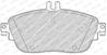 Колодки тормозные MERCEDES A(W176) 12-/B(W246) 11- передние L=144мм