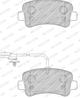 Колодки тормозные дисковые задние FVR4348 от фирмы FERODO