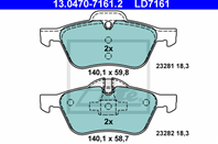 CERAMIC BRAKE PADS