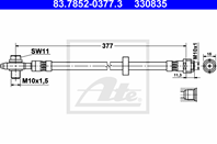 Тормозной шланг