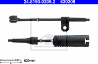 ДАТЧИК КОЛОДОК BMW E38 L 620MM ЗАД -01
