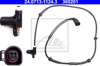 24.0713-1124.3_!датчик ABS зад. л. VW Sharan  Ford Galaxy  Seat Alhambra 1.8-2.