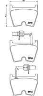 КОЛОДКИ ПЕРЕДНИЕ BREMBO