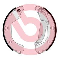 Барабанные тормозные колодки S10518 от фирмы BREMBO