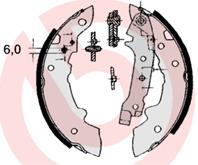 Zesatw szczek hamulcowych