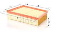 Воздушный фильтр mann