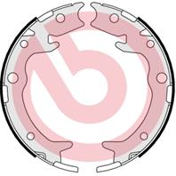 Колодки барабанного ручника S28516 от фирмы BREMBO