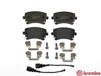 BREMBO P 85 083 Колодки тормозные VOLKSWAGEN T5 03&gt/MULTIVAN 03&gt с датчиком задние