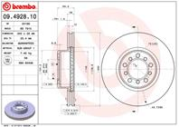 Диск тормозной 09.4928.10