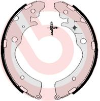 Барабанные тормозные колодки S28507 от компании BREMBO