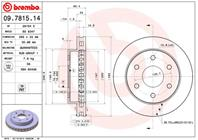 09.7815.14_диск тормозной передний! Chevrolet Tahoe/K-Series 5.7  GMC Jimmy/Yuk