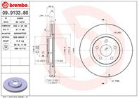 Диск тормозной передн. лев/прав chrysler pt cruiser 1.6-2.4 06.00-12.1
