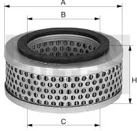 Воздушный фильтр mann
