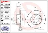 Диск тормозной передний