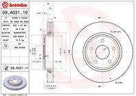 09.A031.10_диск тормозной передний! Jeep Commande