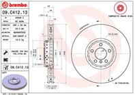 Two-piece brake disk