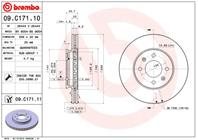 Диск тормозной hyundai accent 1.4-1.6 16v 05- 256x
