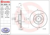 09.5033.10_диск тормозной передний! audi 80/90/10