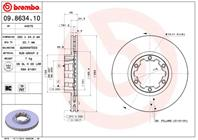 Диск тормозной передн NISSAN: ATLEON 00-
