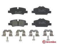 Колодки тормозные дисковые задние P06090 от фирмы BREMBO
