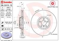 Two-piece brake disk