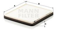 Воздушный фильтр салона mann (рамка)