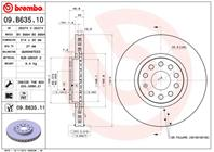Диск тормозной передние SEAT ALHAMBRA (710  711) 06/10-&gt / VW SHARAN (7N1  7N2) 05/10-&gt
